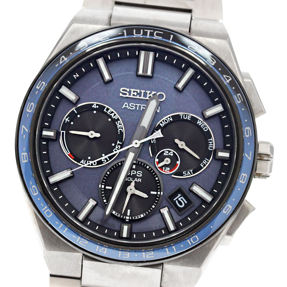 SEIKO Astron SBXC109/5X53-0BR0 GPS Solar Powered Radio Men's Watch_847423
