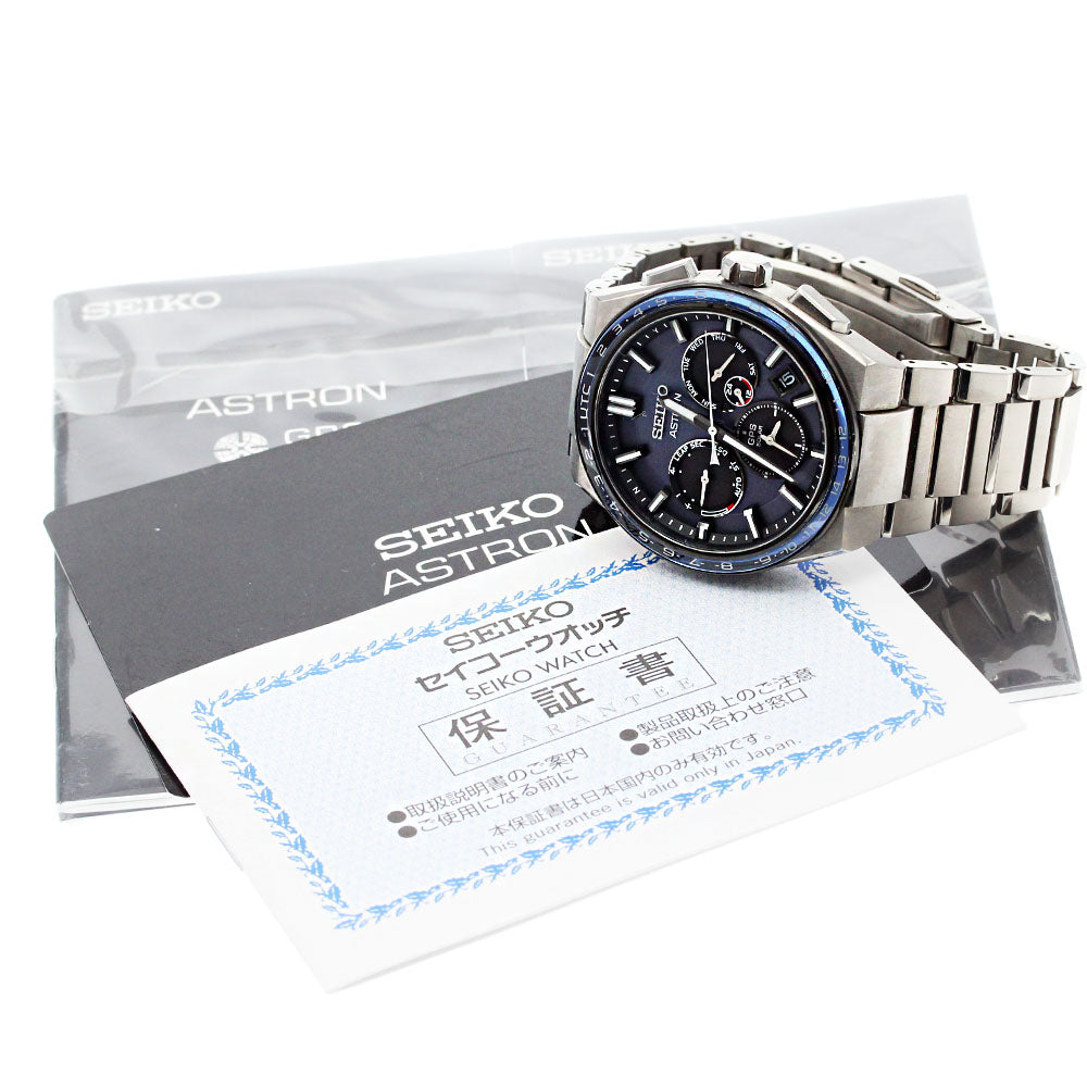 SEIKO Astron SBXC109/5X53-0BR0 GPS Solar Powered Radio Men's Watch_847423