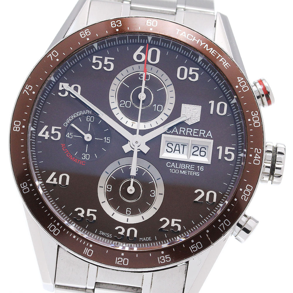 TAG HEUER Carrera CV2A12.BA0796 Chronograph day date Automatic Men's _847424