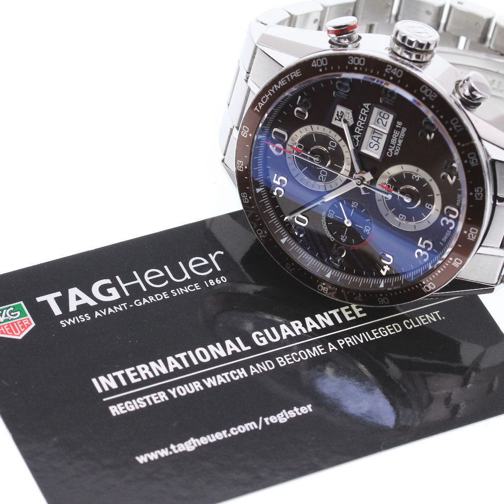 TAG HEUER Carrera CV2A12.BA0796 Chronograph day date Automatic Men's _847424