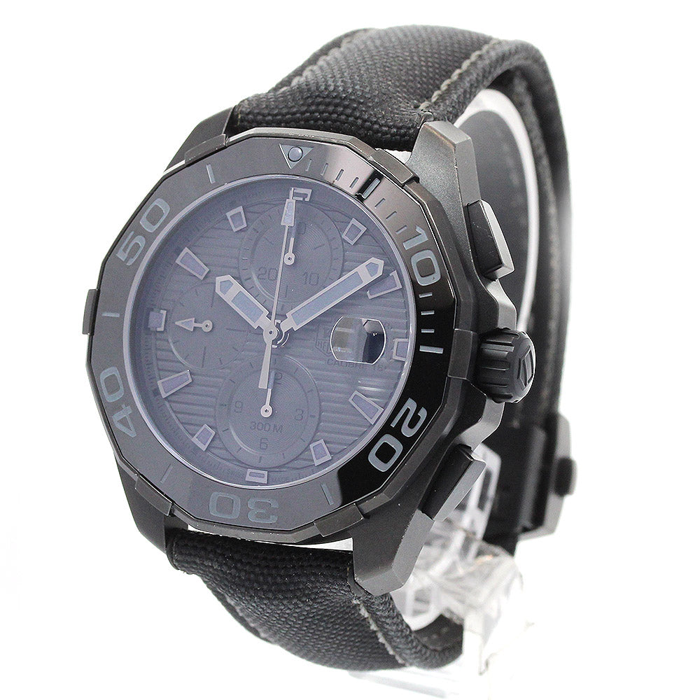 TAG HEUER Aqua Racer Black Phantom CAY218B Caliber 16 Automatic Men's_847458