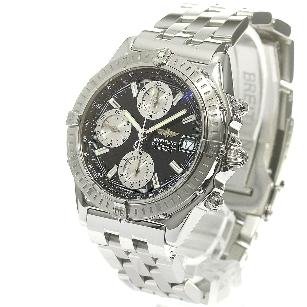 BREITLING Chronomat A13352 Chronograph Date black Dial Automatic Men's_847471