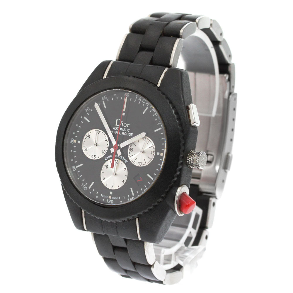 Dior Dior Chiffle Rouge Chrono Black Time CD084840R001 Automatic Men's_847517