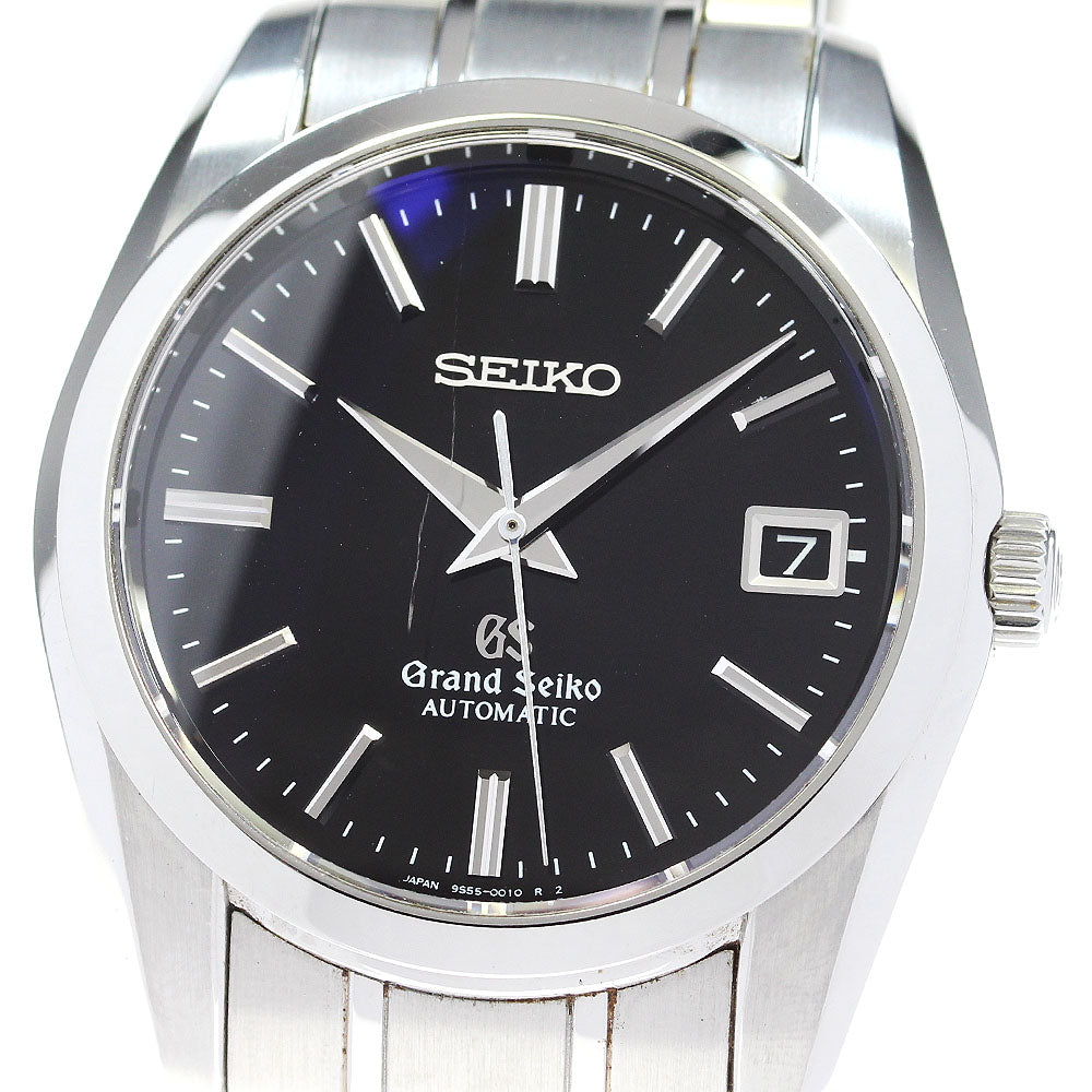 SEIKO Grand Seiko Mechanical SBGR023/9S55-0010 Date black Dial Automatic Men's Watch_847539