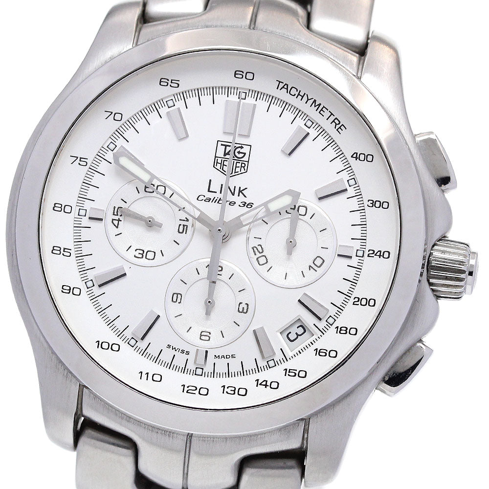TAG HEUER Link Caliber 36 CT511B Chronograph Date Automatic Men's_847542