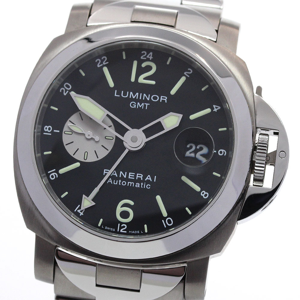 PANERAI Luminor GMT PAM00161 Date Black Dial Automatic Men's Watch_847572