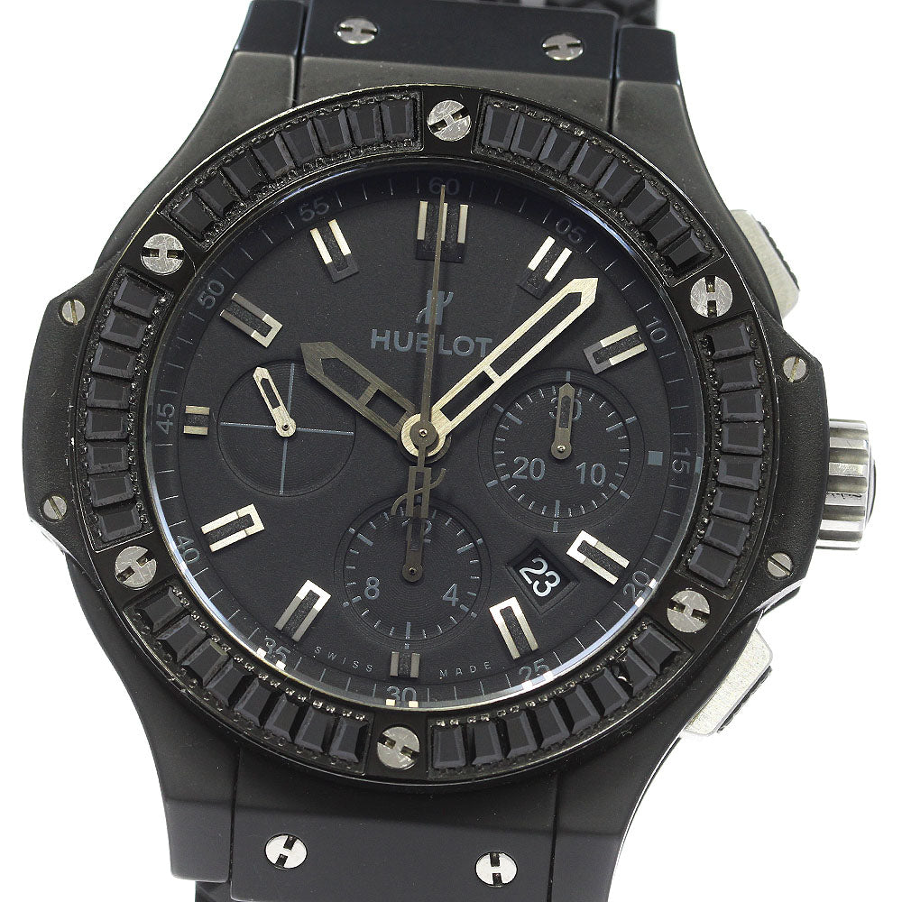 HUBLOT big bang evolution ice bang 301.CK.1140.RX After diamond bezel black Dial Automatic Men's Watch_847580