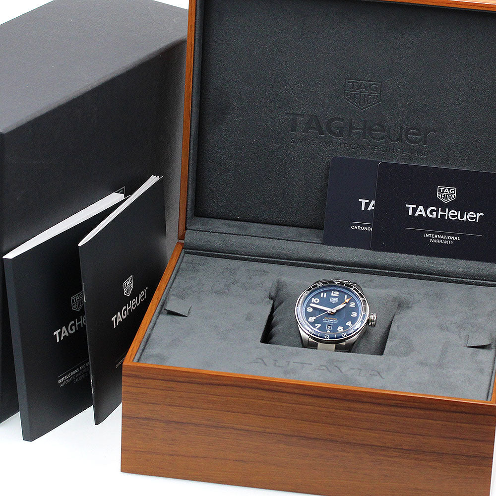TAG HEUER Otavia WBE511A 60th Anniversary GMT blue Dial Automatic Men's_847592