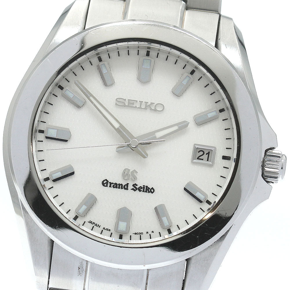 SEIKO Grand Seiko SBGF017/8J56-8020 Date Silver Dial Quartz Men's Watch_847623
