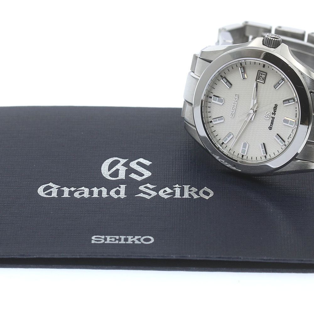 SEIKO Grand Seiko SBGF017/8J56-8020 Date Silver Dial Quartz Men's Watch_847623