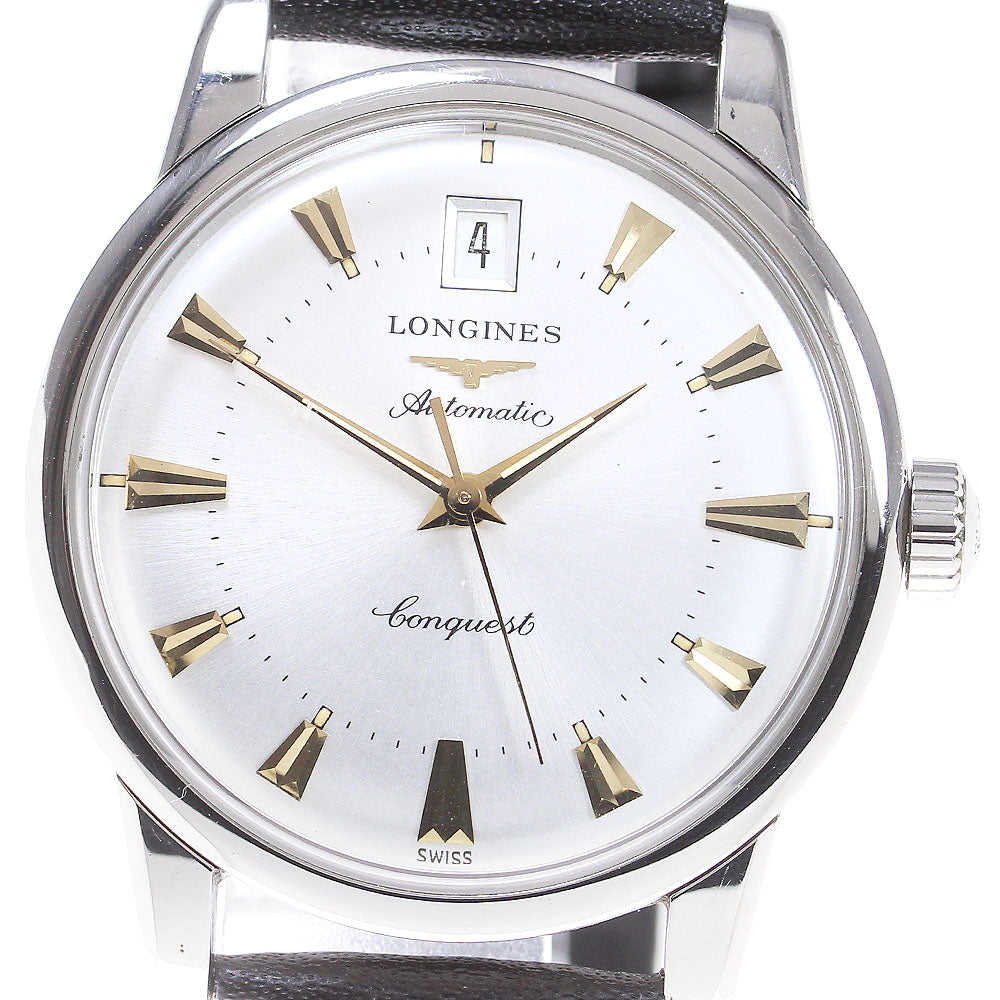 LONGINES Conquest L1.611.4 Date Silver Dial Automatic Men's Watch_847670