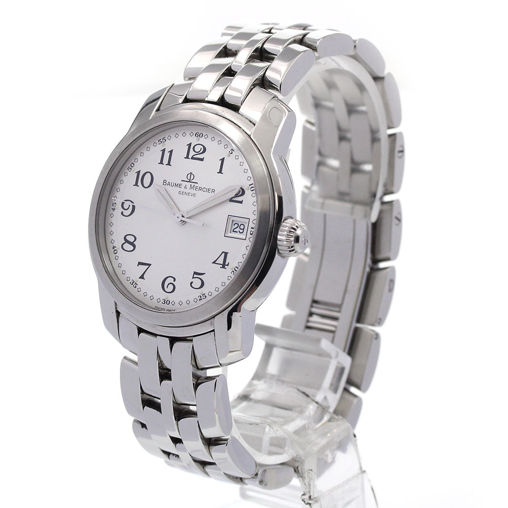 Baume & Mercier Cape Land MV045214 Date Silver Dial Quartz Men's Watch_847687