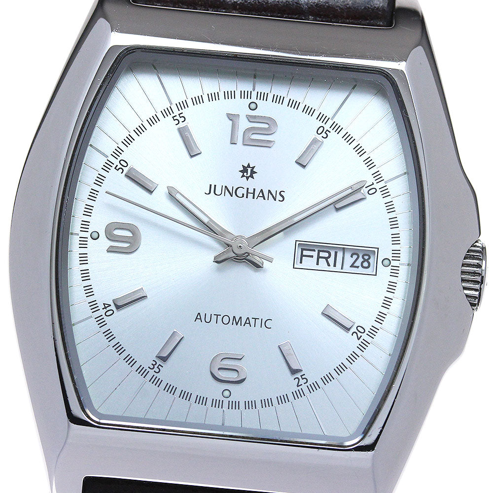 JUNGHANS 27/4401 Day date Light blue Dial Automatic Men's Watch_847701