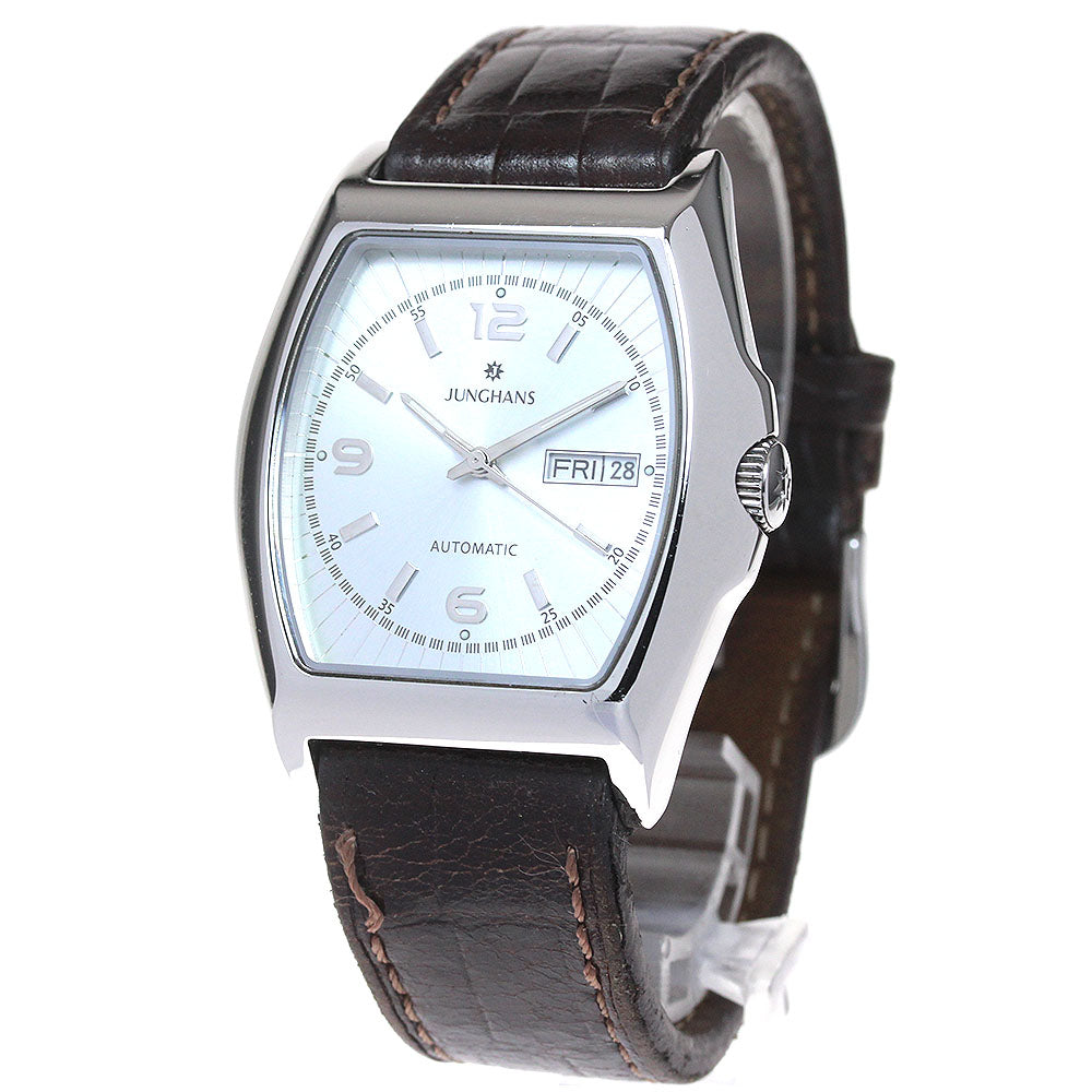 JUNGHANS 27/4401 Day date Light blue Dial Automatic Men's Watch_847701