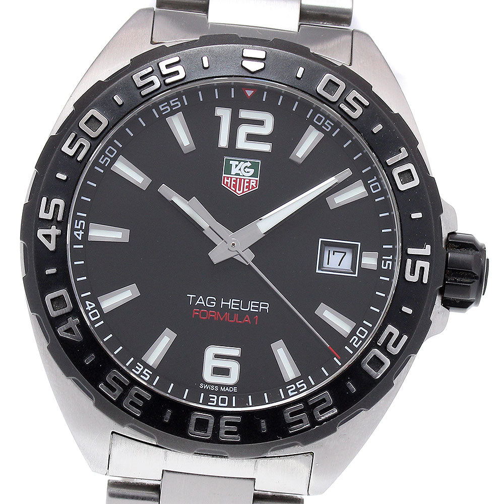 TAG HEUER Formula 1 WAZ1110.BA0875 Date Black Dial Quartz Men's Watch_847711