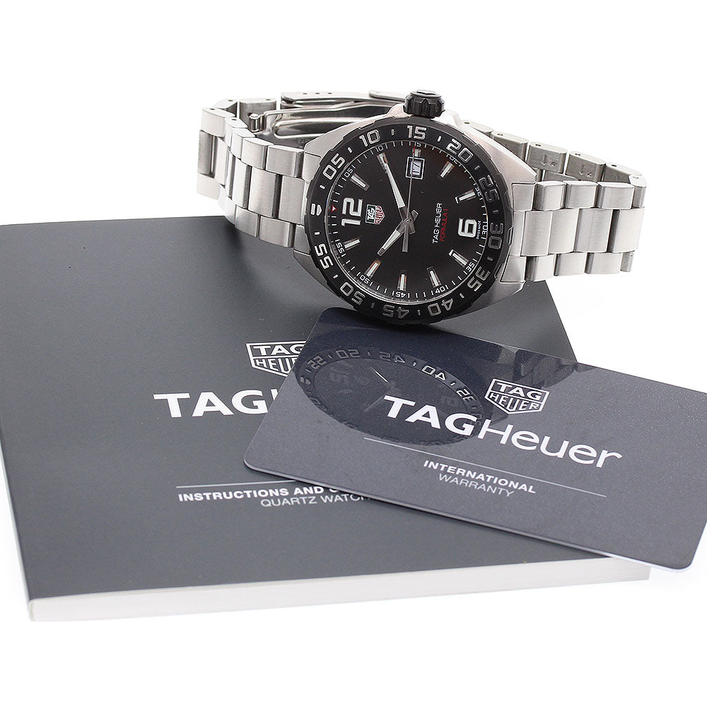 TAG HEUER Formula 1 WAZ1110.BA0875 Date Black Dial Quartz Men's Watch_847711