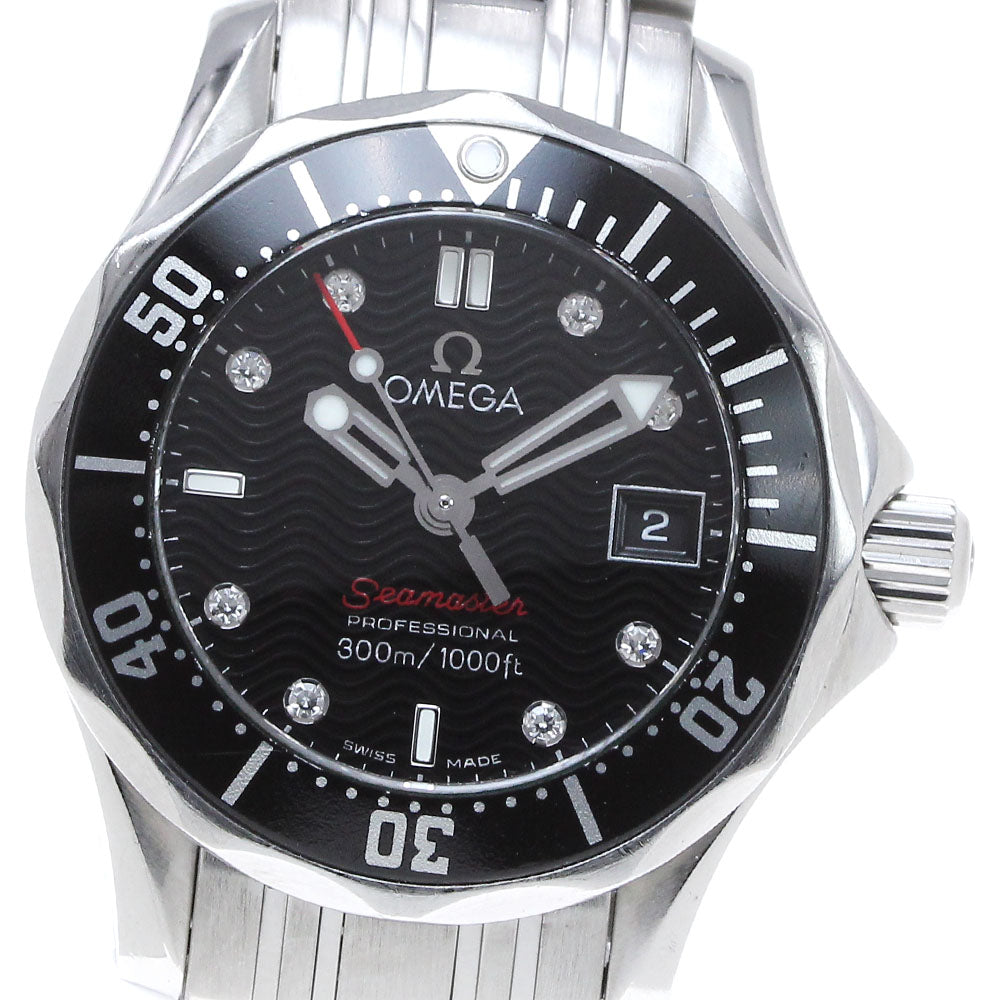 OMEGA Seamaster300 212.30.28.61.51.001 8P diamond Quartz Ladies Watch_847716