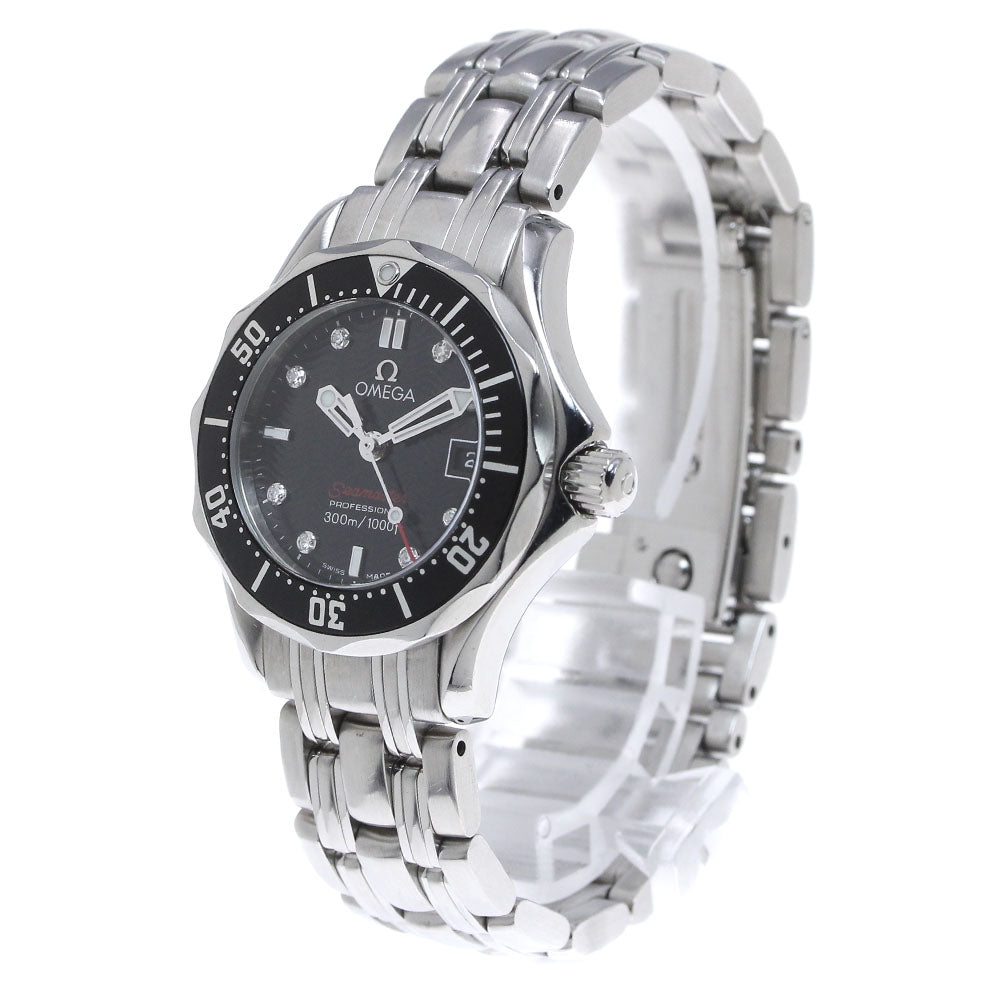 OMEGA Seamaster300 212.30.28.61.51.001 8P diamond Quartz Ladies Watch_847716