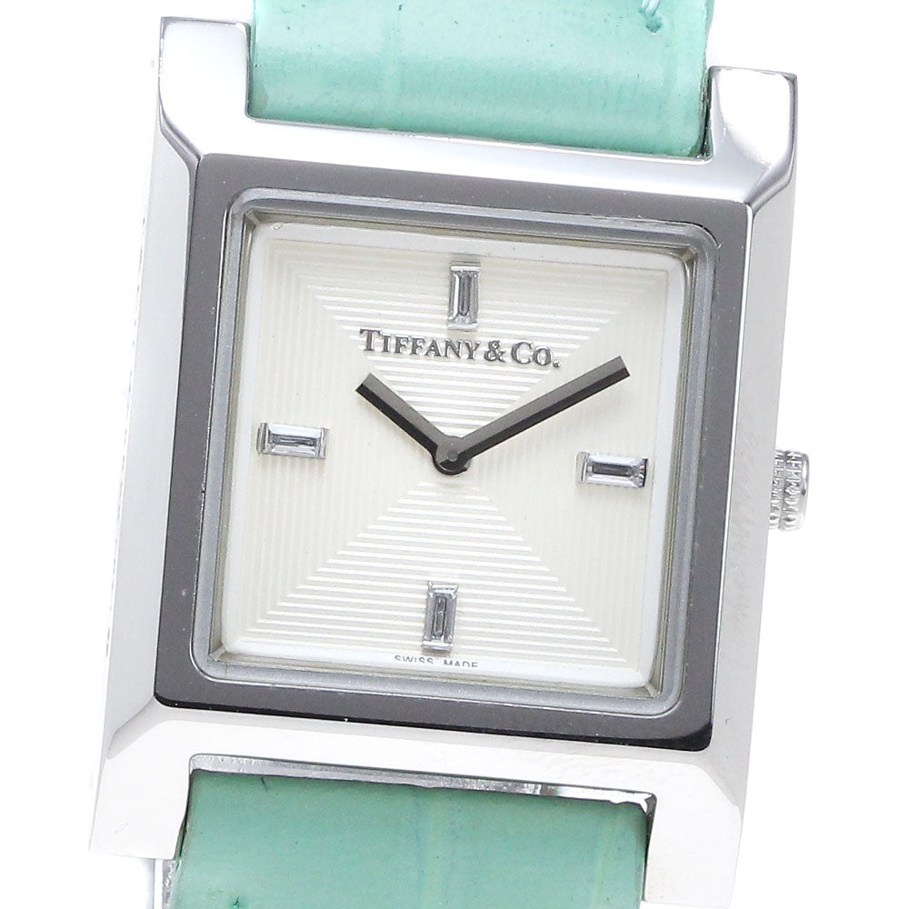 TIFFANY&Co. 1837 Makers 67460359 Square Silver Dial Quartz Ladies Watch_847717
