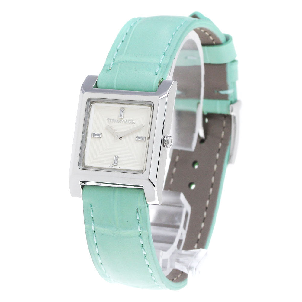 TIFFANY&Co. 1837 Makers 67460359 Square Silver Dial Quartz Ladies Watch_847717