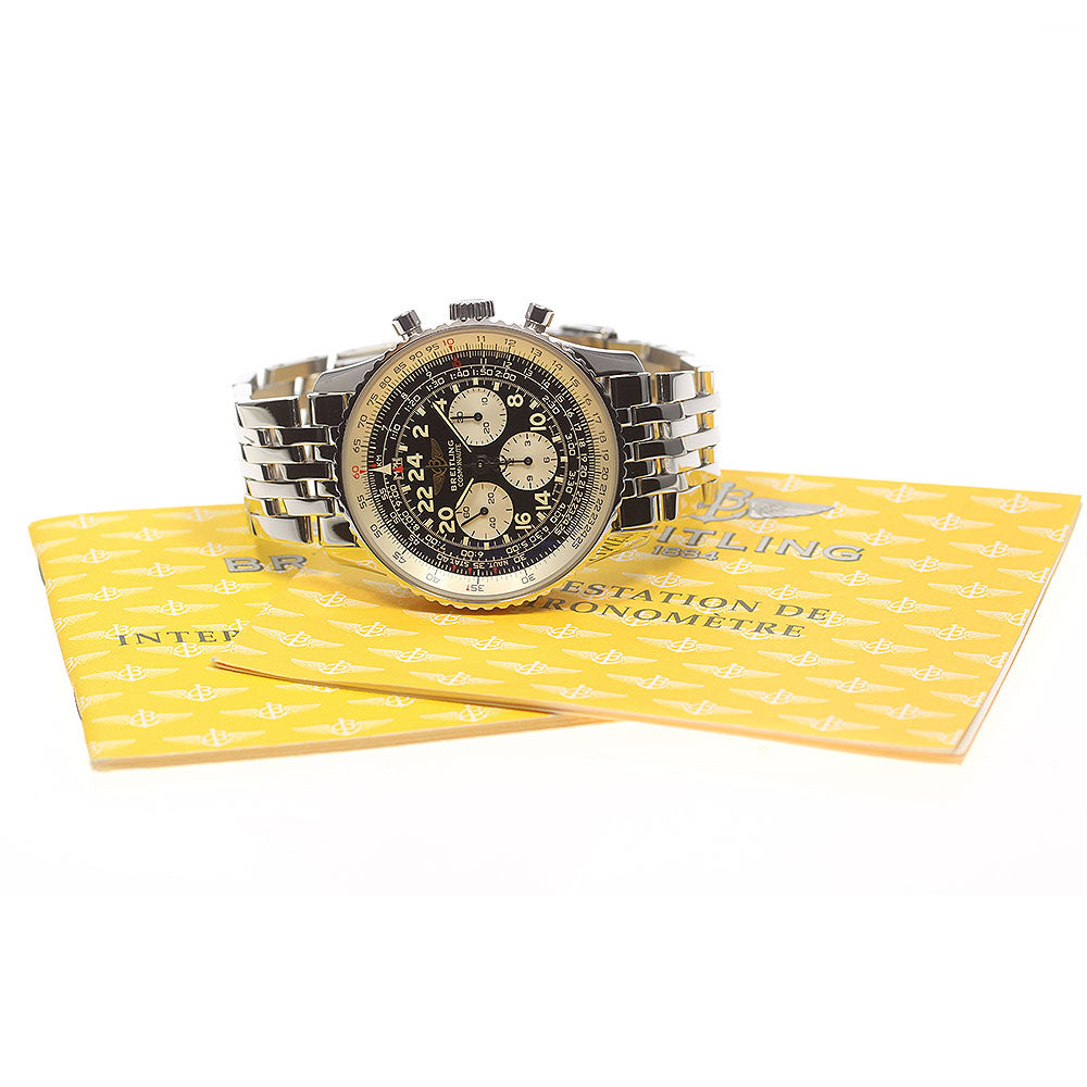 BREITLING Navitimer Cosmonaute A12322 Chronograph Hand Winding Men's_847726
