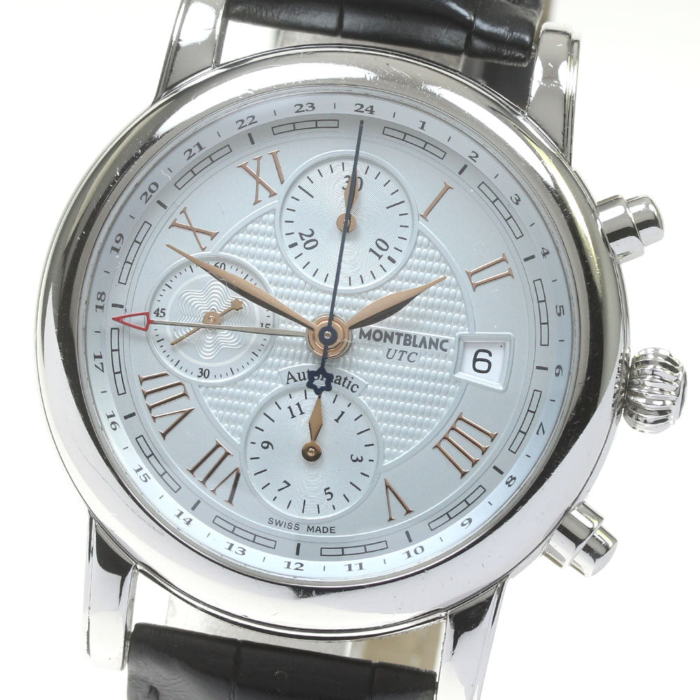 MONTBLANC Star chronograph 7223 Chronograph Silver Dial Automatic Men's Watch_847731