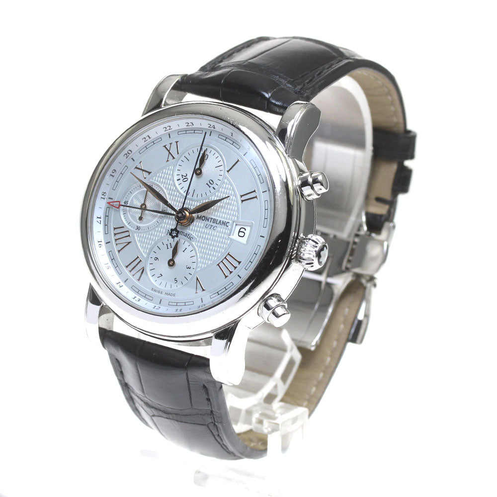 MONTBLANC Star chronograph 7223 Chronograph Silver Dial Automatic Men's Watch_847731