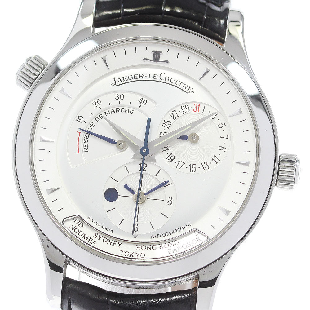 JAEGER-LECOULTRE Master geography 142.8.92/Q1428420 Power reserve Silver Dial Automatic Men's Watch_847733