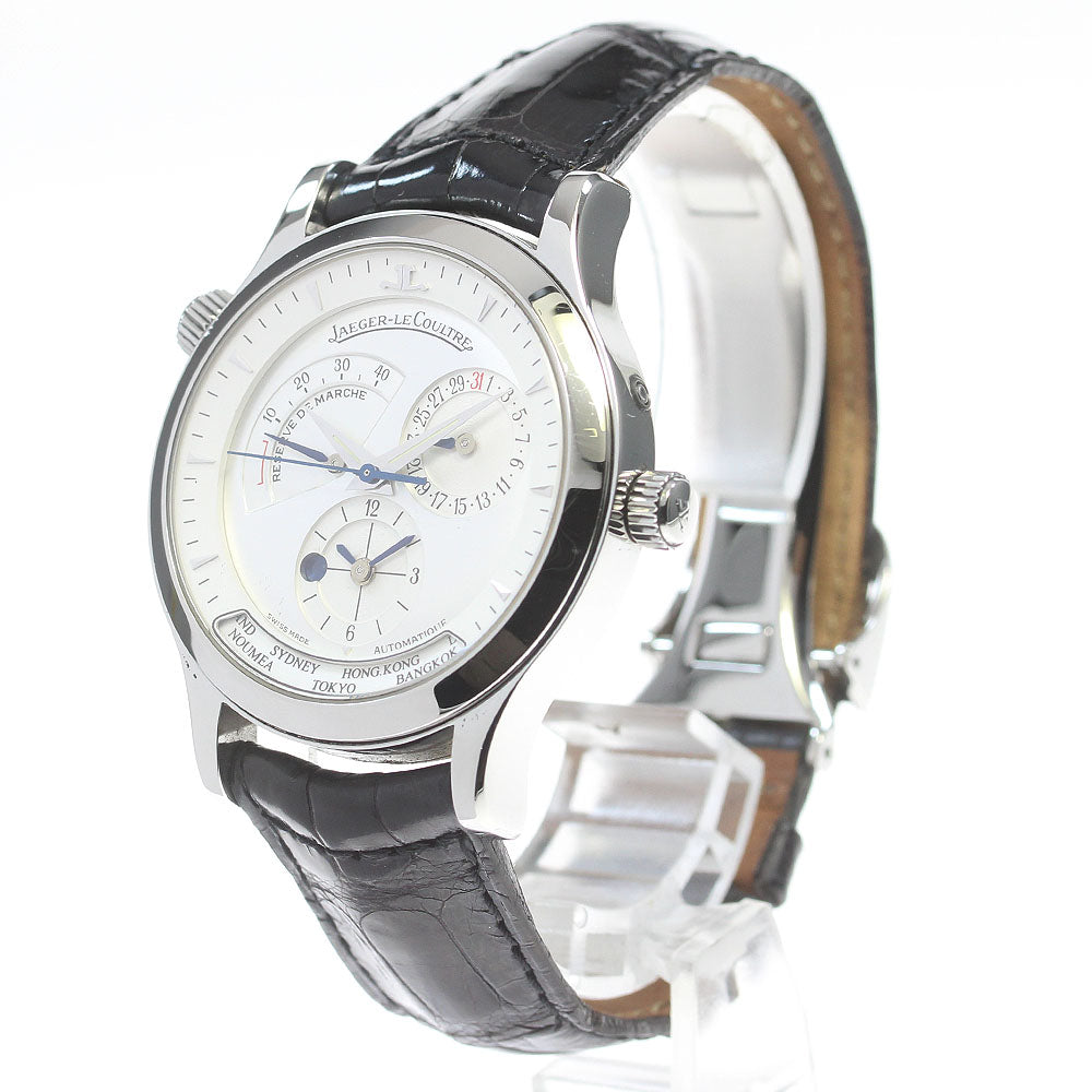JAEGER-LECOULTRE Master geography 142.8.92/Q1428420 Power reserve Silver Dial Automatic Men's Watch_847733