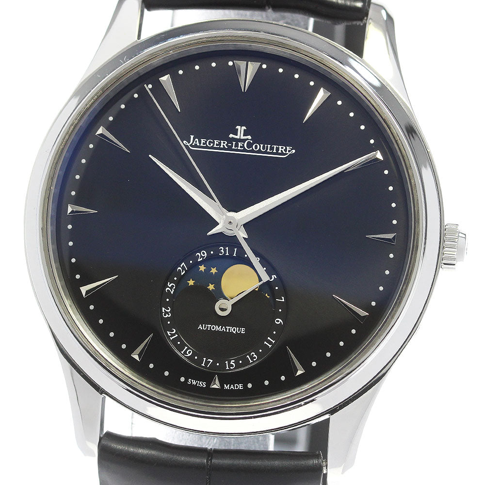 JAEGER-LECOULTRE master ultra slim moon Q1368471/176.8.64.S black Dial Automatic Men's Watch_847735