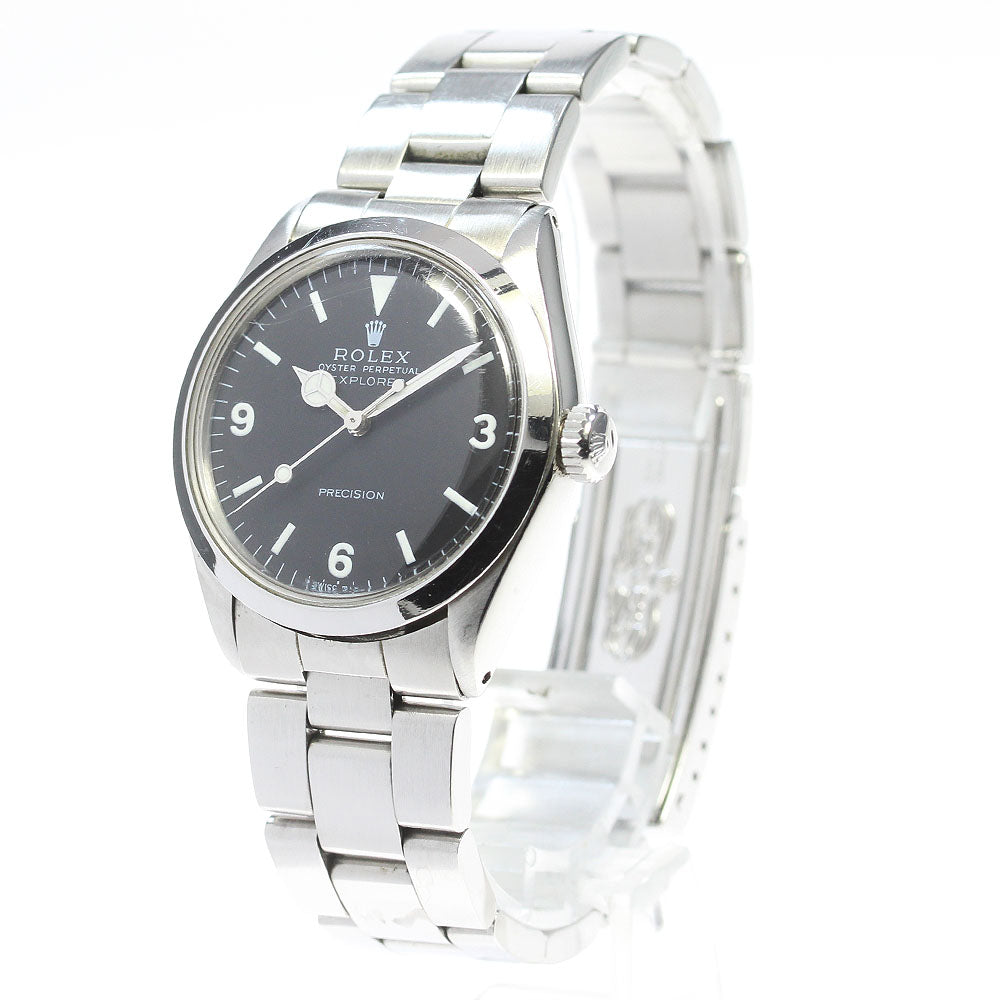 ROLEX 5500 Redial cal.1520 black Dial Automatic Men's Watch_847753