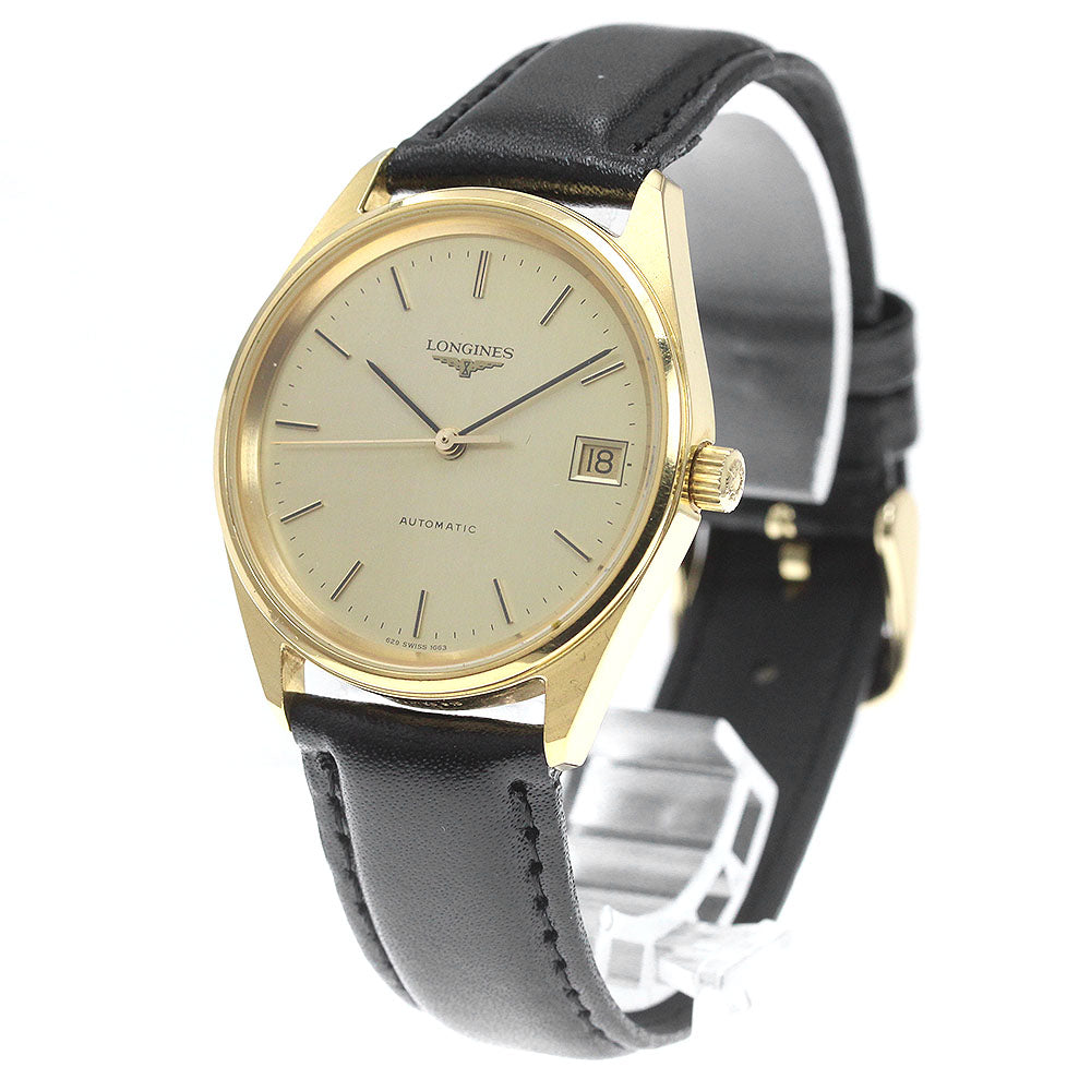 LONGINES Vintage date Gold Dial Automatic Men's Watch_847823