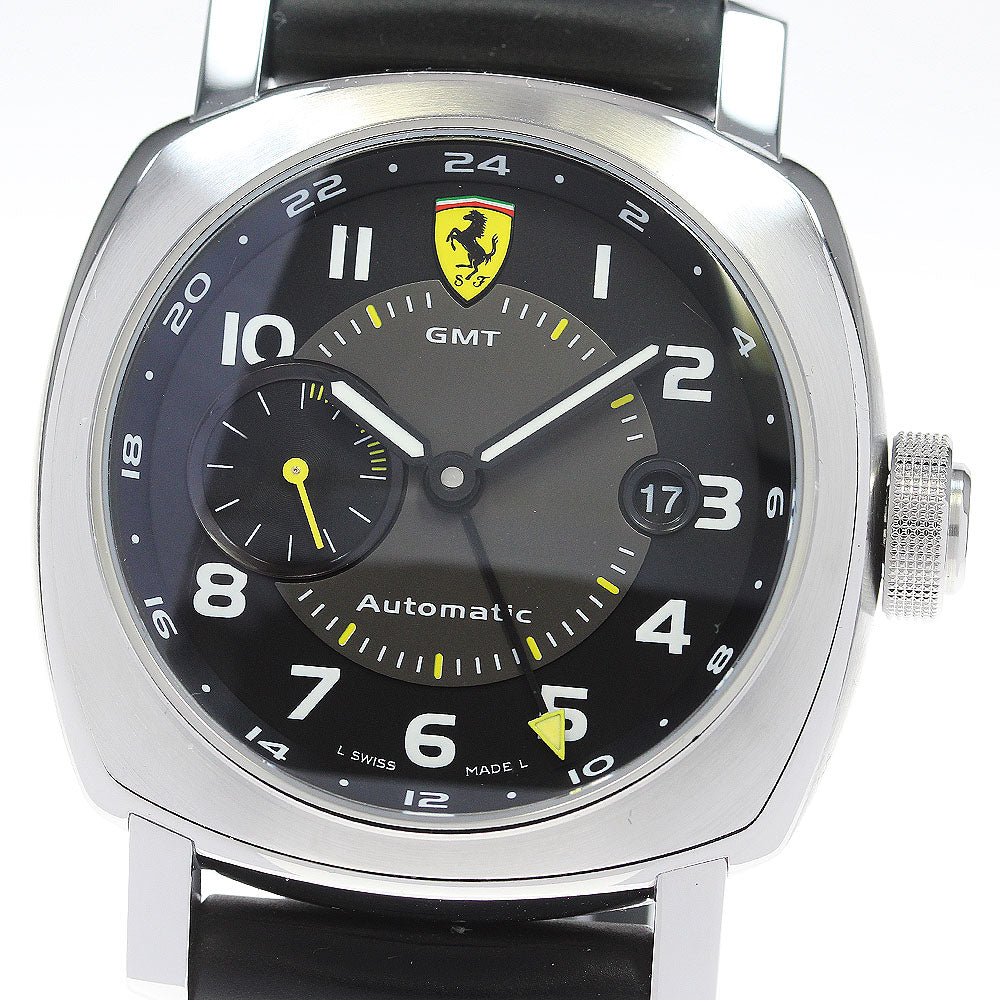 PANERAI Ferrari scuderia FER00009 Date Black Grey Dial Automatic Men's Watch_847827