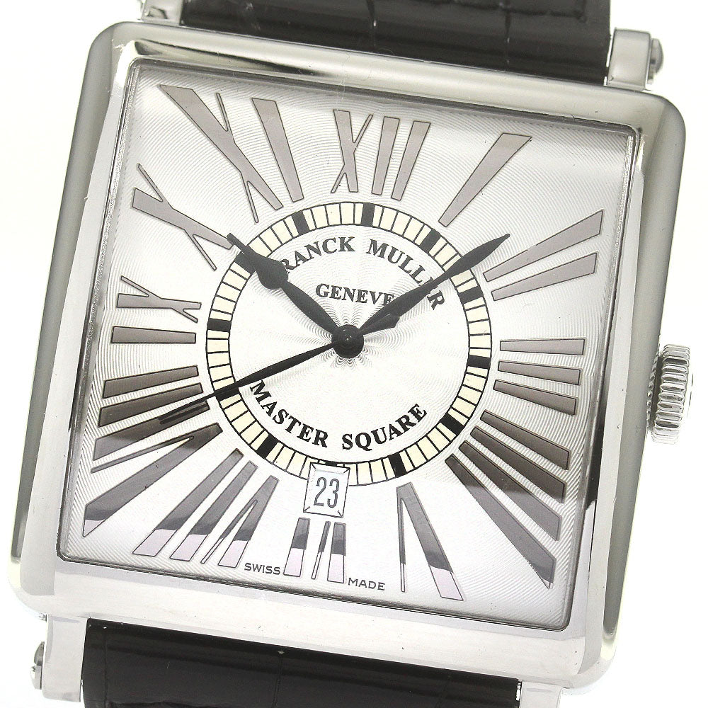 FRANCK MULLER Master square 6000KSCDTR Silver Dial Automatic Men's Watch_847872