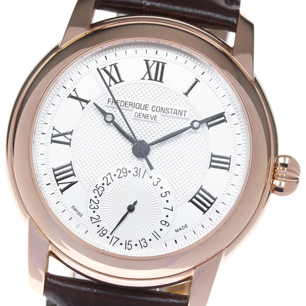 FREDERIQUE CONSTANT Classic manufacture FC-710MC4H4 Date Silver Dial Automatic Men's Watch_847919