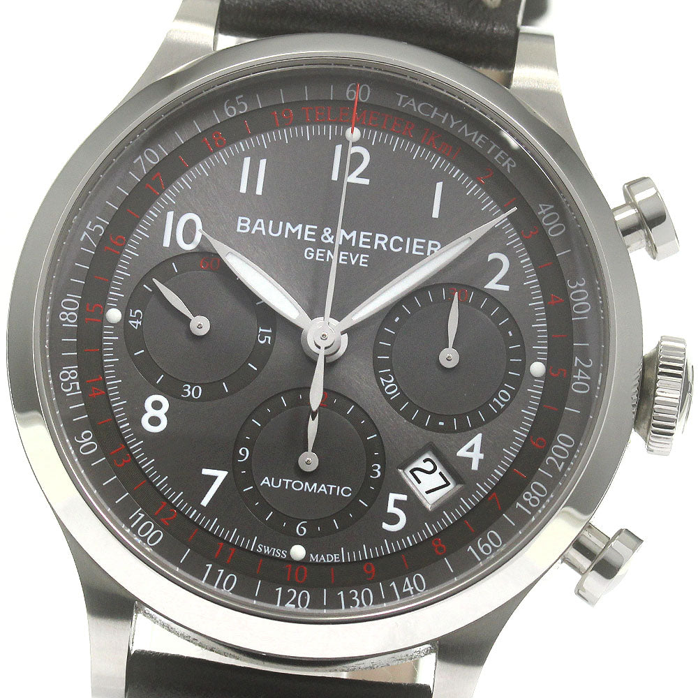 Baume & Mercier Cape Land flyback MOA10003 Chronograph gray Dial Automatic Men's Watch_847935