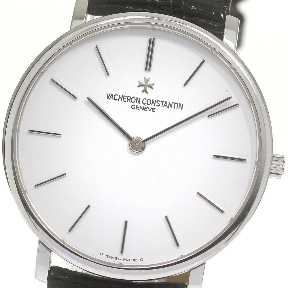 VACHERON CONSTANTIN Patrimony Ultra Slim 31160/000G K18WG Cal.1132.2 white Dial Hand Winding Men's Watch_847937