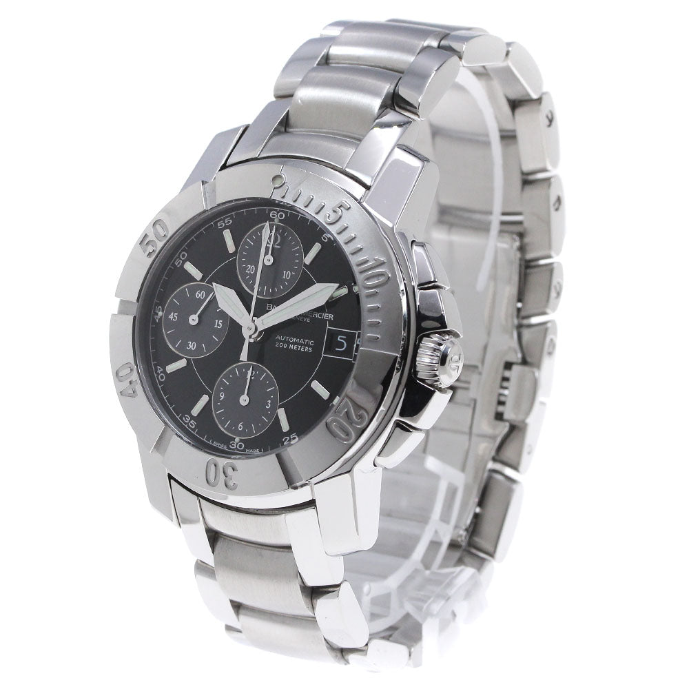 Baume & Mercier Cape Land 65352 Chronograph Black Dial Automatic Men's_847971