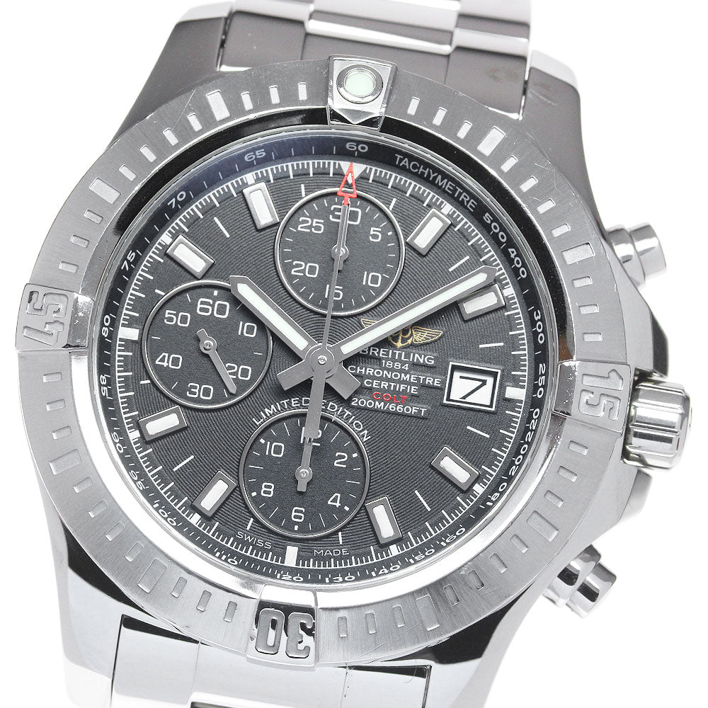 BREITLING Colt Japan Limited Edition A13388 Chronograph Automatic Men's_847977