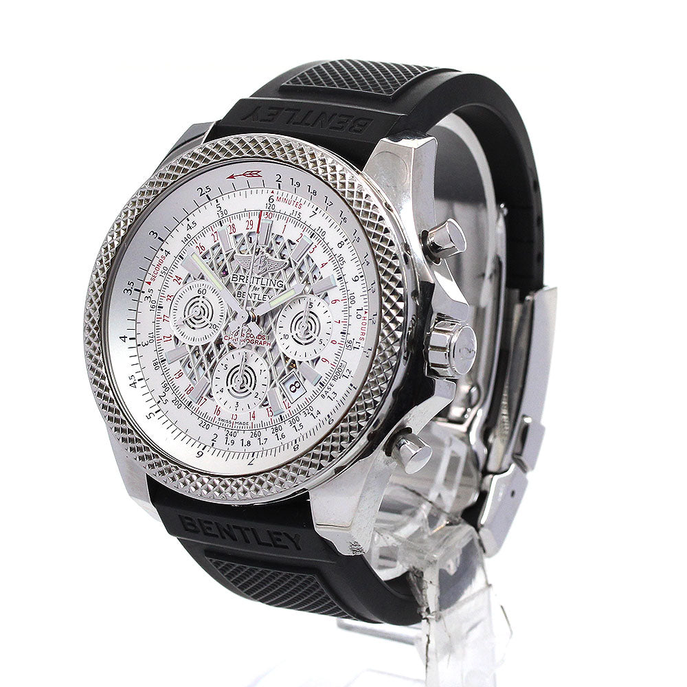 BREITLING Bentley B06 AB0611 Chronograph Date Silver Dial Automatic Men's_847998