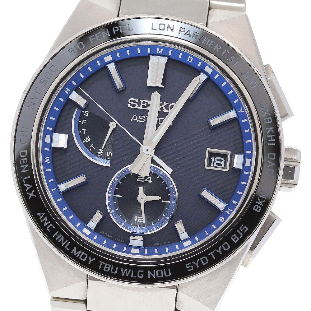 SEIKO Astron Nexter SBXY051/8B63-0BD0 Day-Date Solar Powered Radio Men's_848004
