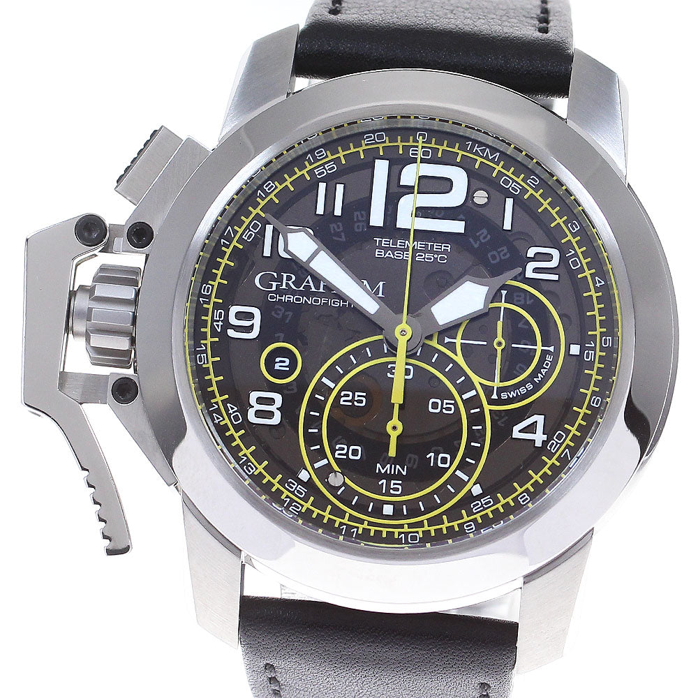 GRAHAM Chrono Fighter Oversize 2CCAS.B16A black Dial Automatic Men's_848034