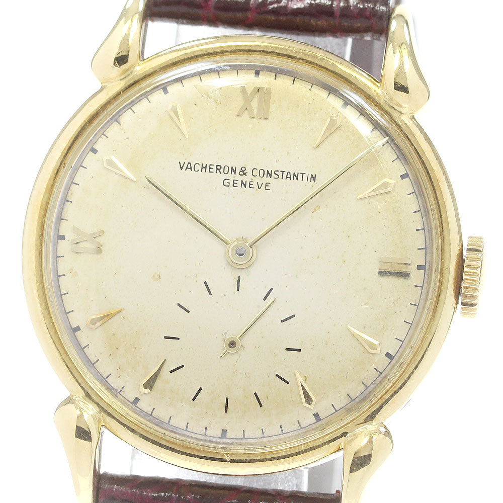 VACHERON CONSTANTIN K18YG Cal.P453/3B Vintage Silver Dial Hand Winding Men's Watch_848042