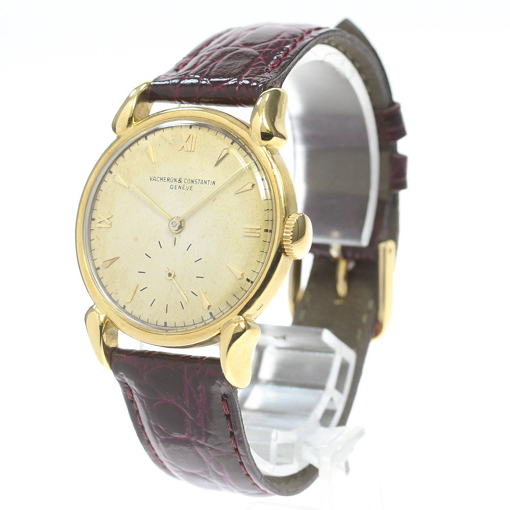 VACHERON CONSTANTIN K18YG Cal.P453/3B Vintage Silver Dial Hand Winding Men's Watch_848042