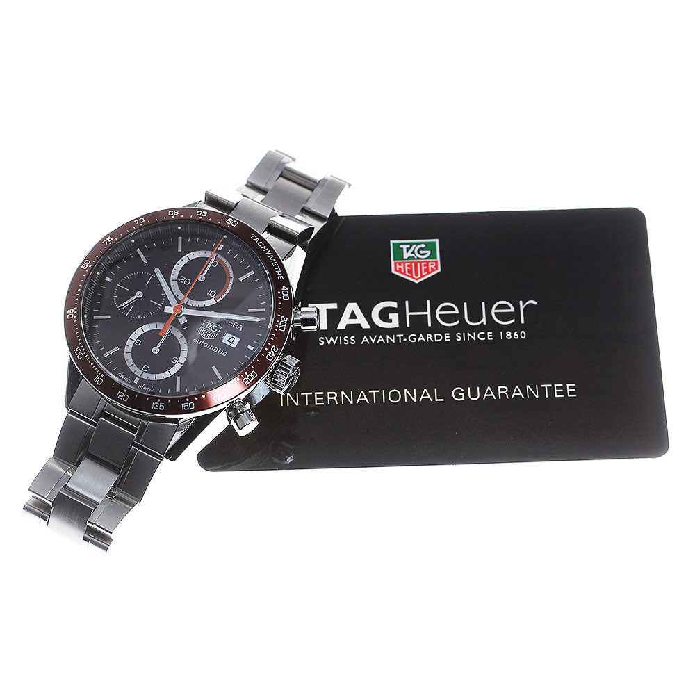 TAG HEUER New Carrera CV2013.BA0786 Tachymeter Chronograph AT Men's_848058
