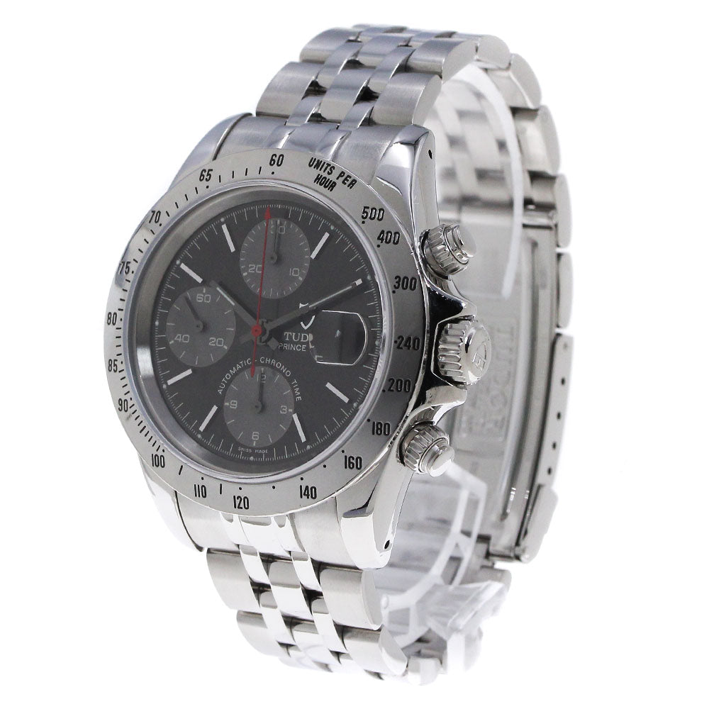 TUDOR Prince Date Chrono Time 79280P gray Dial Automatic Men's Watch_848059