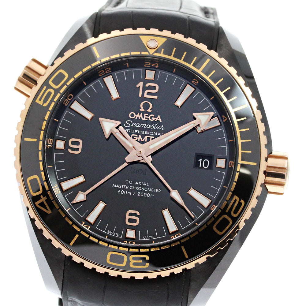 OMEGA Seamaster600 Planet Ocean Deep Black 215.63.46.22.01.001 GMT AT _848076