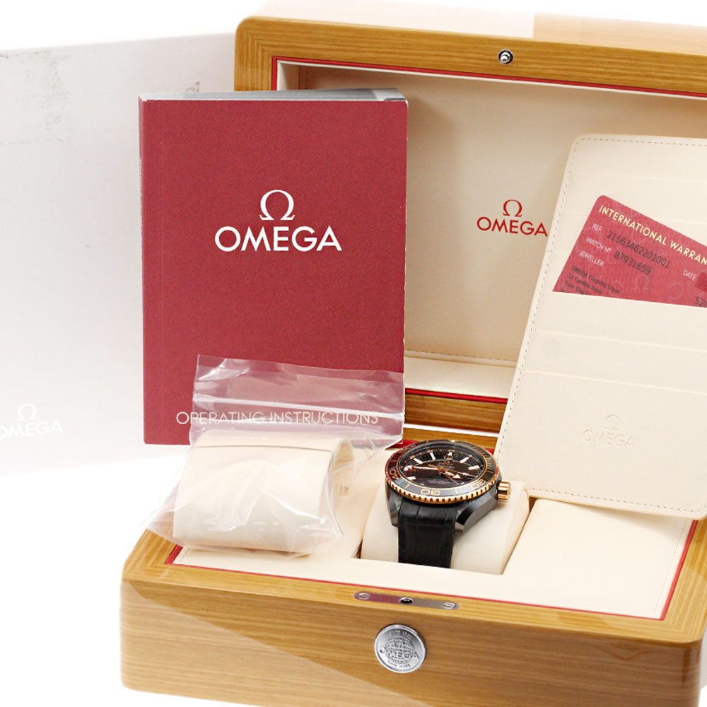 OMEGA Seamaster600 Planet Ocean Deep Black 215.63.46.22.01.001 GMT AT _848076