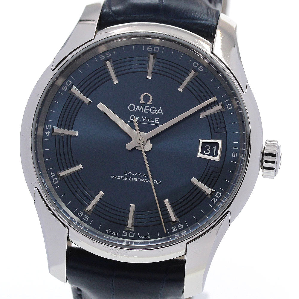 OMEGA De Ville Hour Vision 433.33.41.21.03.001 Coaxial Navy Dial Automatic Men's Watch_848090
