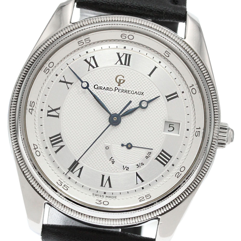 GIRARD PERREGAUX Gold Plated4900 4920 Power reserve Automatic Men's Watch_848115